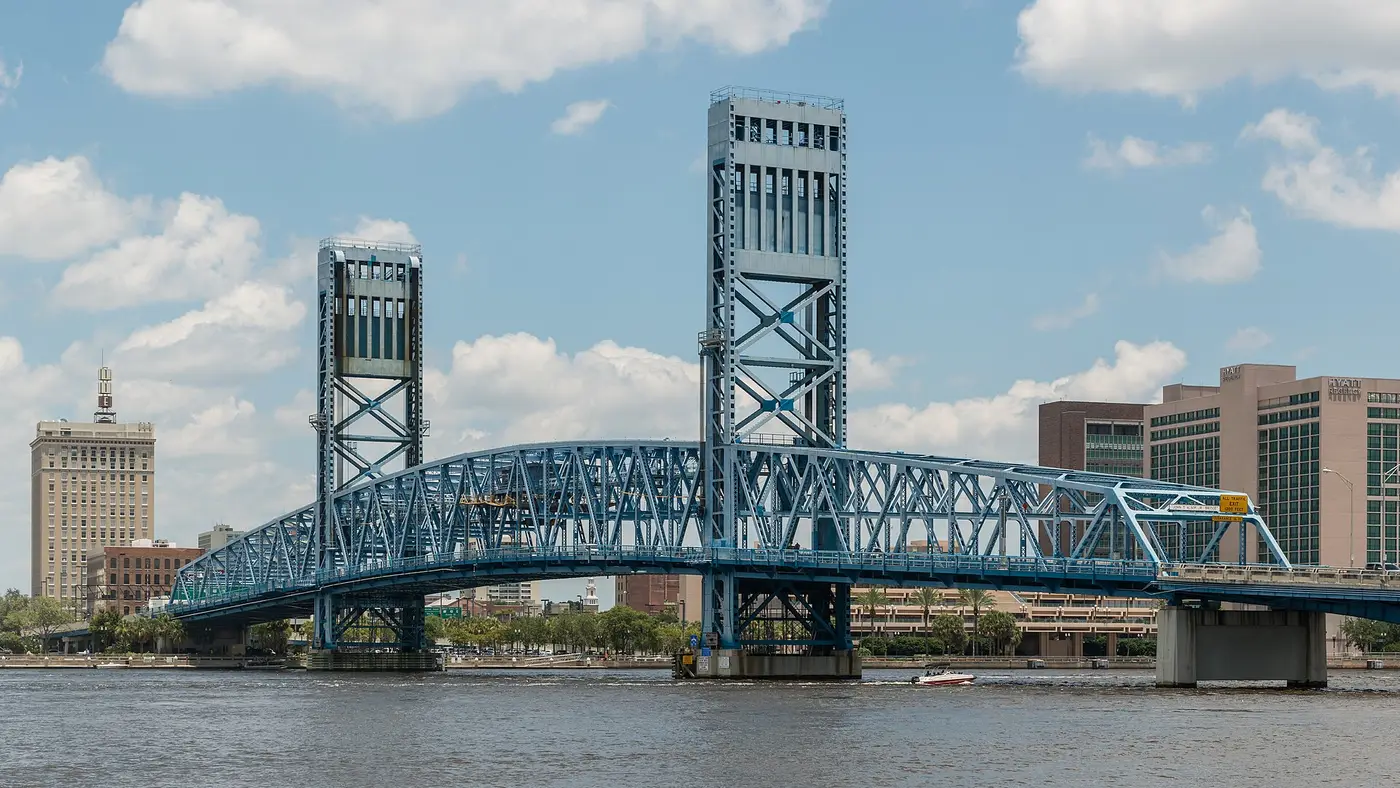 The John T. Alsop Jr. Bridge in Jacksonville